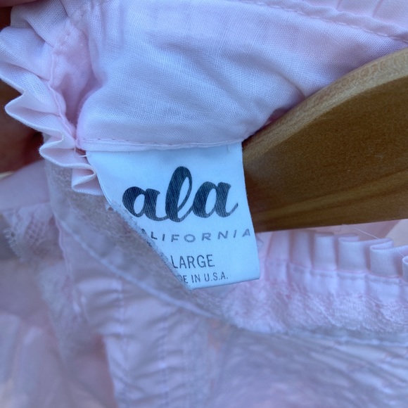 Vintage pink Victorian blouse - Picture 3 of 3